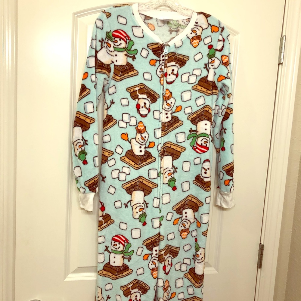 Fuzzy S’more Onesie PJ